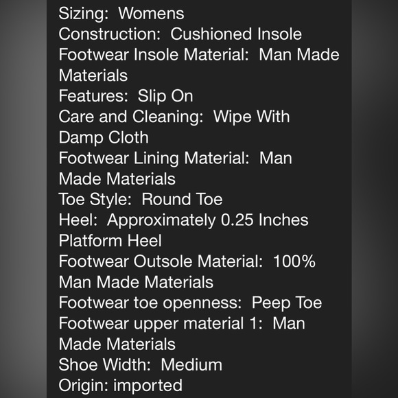 CLOUDWALKERS EXTRA WIDE FIT Ellie Print Slipper - black with hearts EUC - Picture 10 of 10